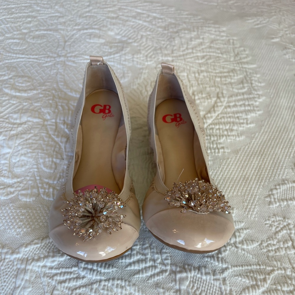 GB Girls Jeweled Ballet Flat